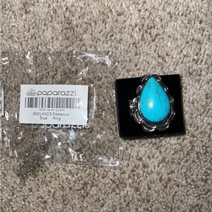 Paparazzi BADLANDS Romance Blue Ring